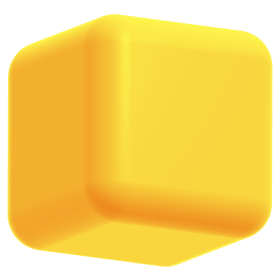 yellow cube